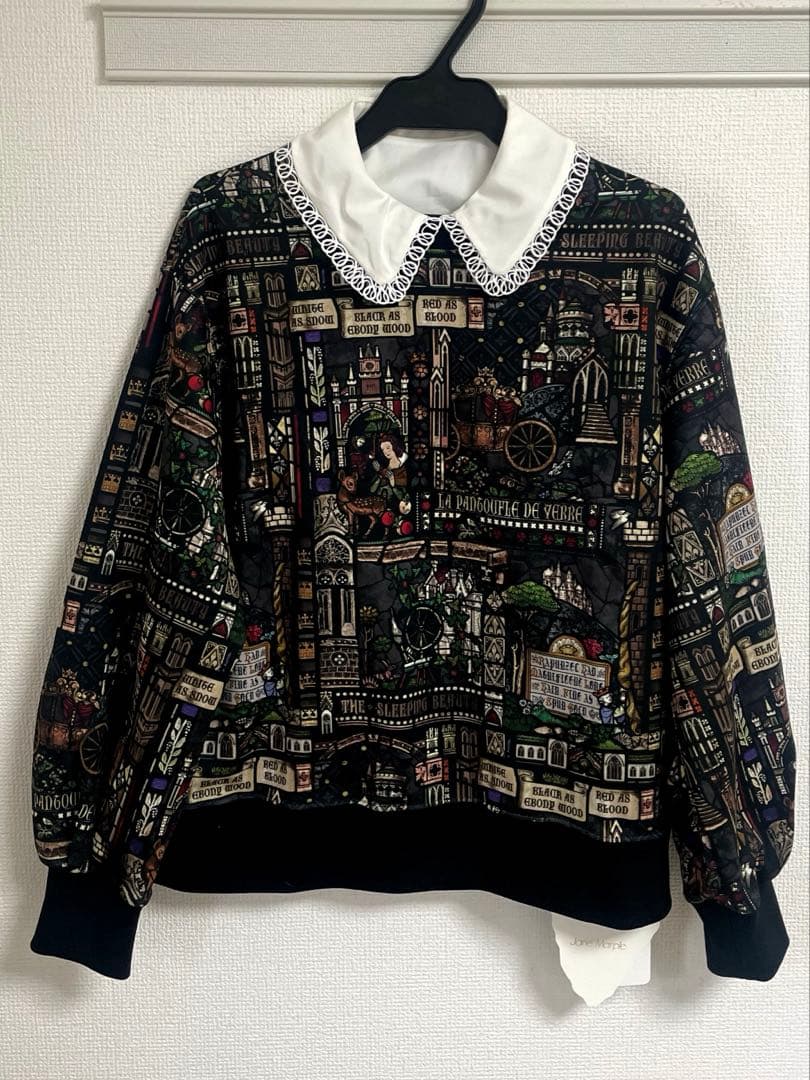 JaneMarpleジェーンマープル　襟付きスウェット