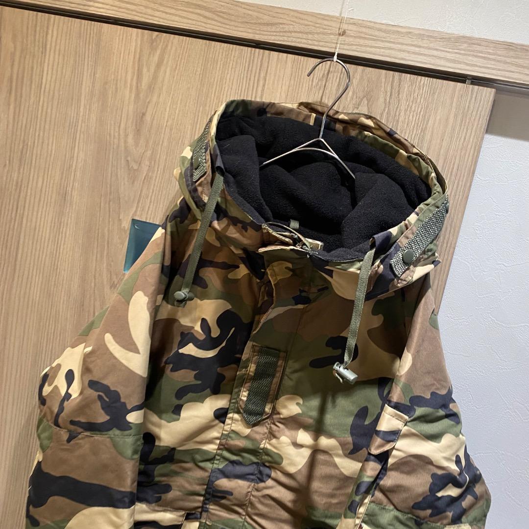 SOUTH PLAY S カモフラ アクティブジャケット マウンテンパーカー