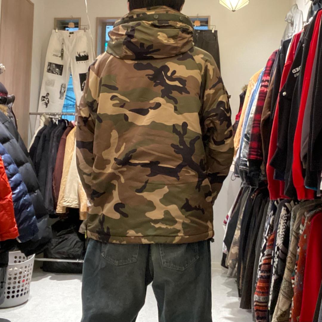 SOUTH PLAY S カモフラ アクティブジャケット マウンテンパーカー