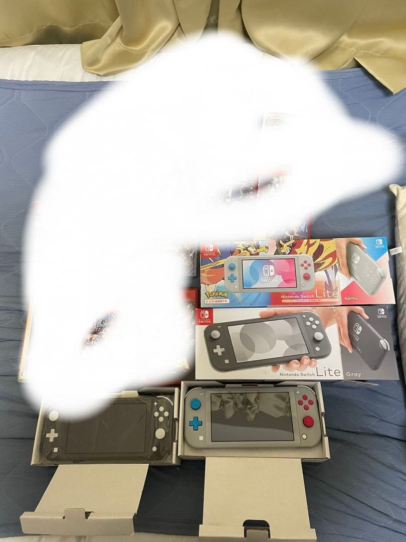 Switchライトザシアンザマゼンタ限定版 Switchライトグレー2台セット