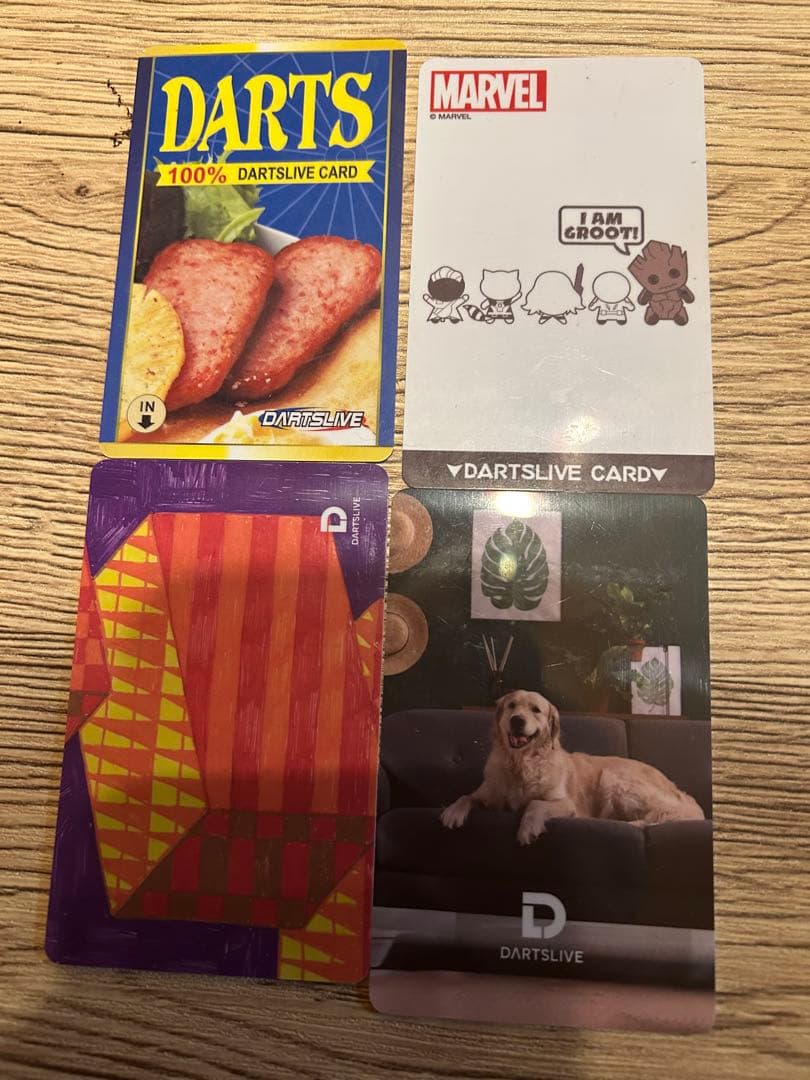 引退ダーツセット