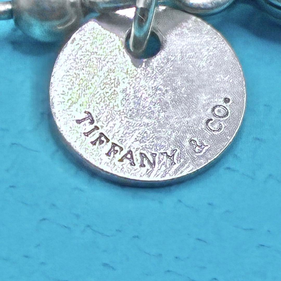 【美品】ティファニー　50cm　ボールチェーンのみ　ネックレス　シルバー