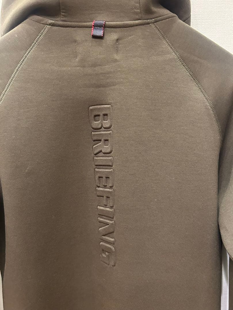 美品★BRIEFING ブリーフィング 3D ロゴ ジャケット サイズS