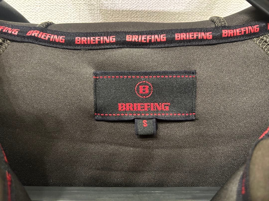 美品★BRIEFING ブリーフィング 3D ロゴ ジャケット サイズS