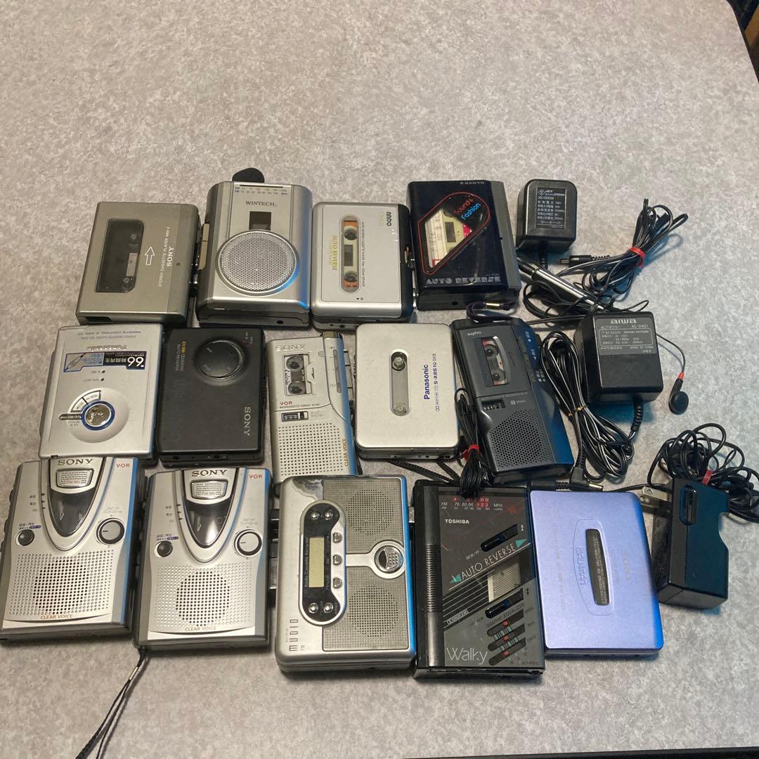 カセットプレーヤーセット　ジャンク