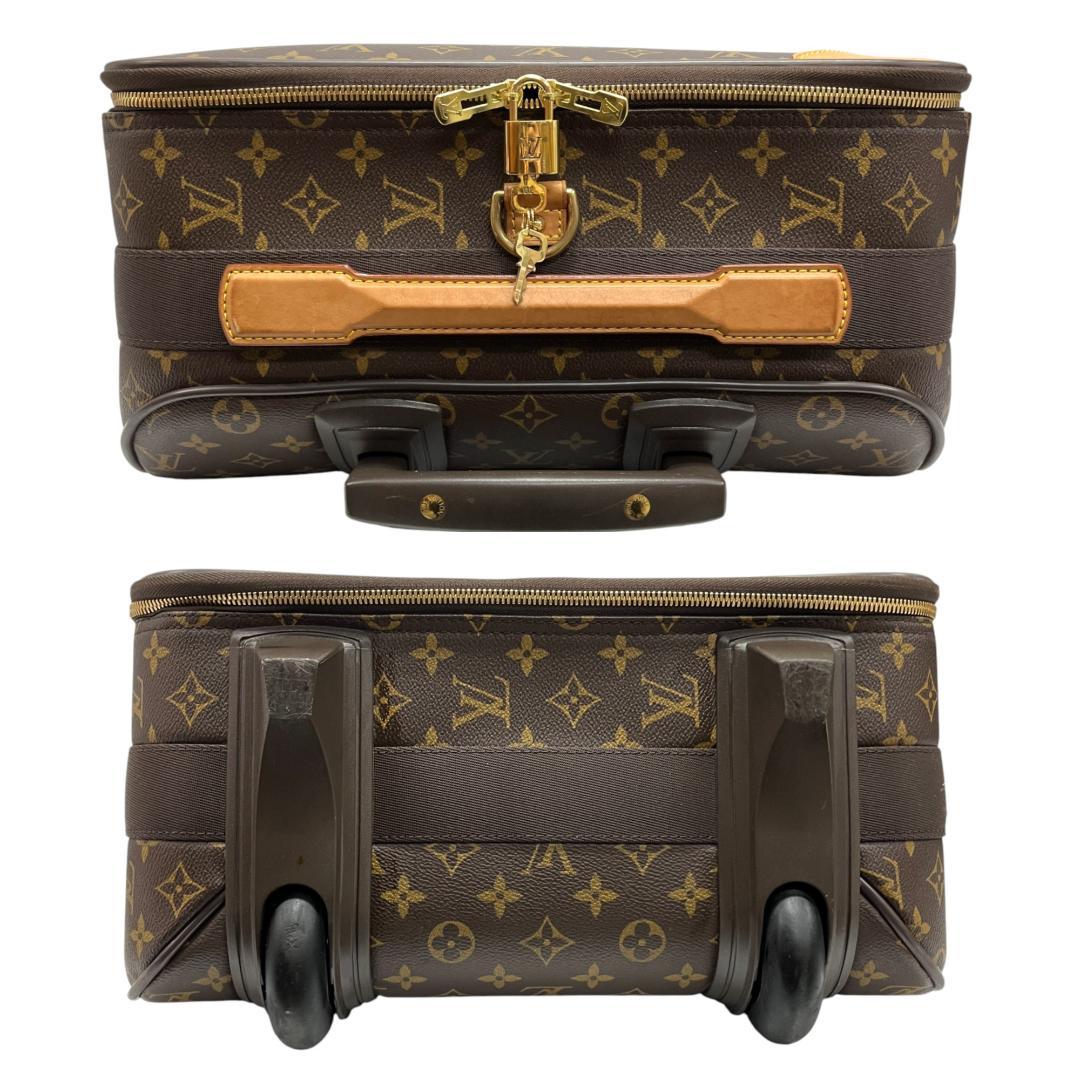 美品 ルイヴィトン モノグラム ペガス55 M23294 キャリーケース