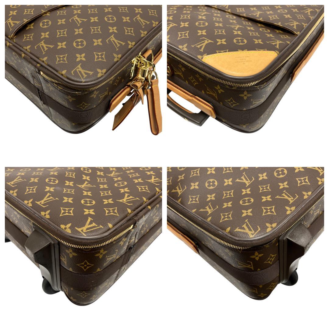 美品 ルイヴィトン モノグラム ペガス55 M23294 キャリーケース