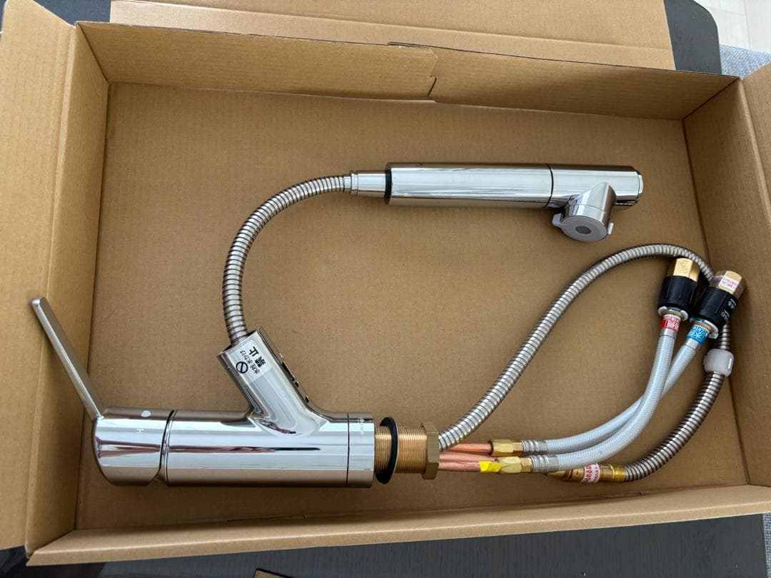 未使用 水工房クローレ 浄水器付き蛇口 JY290MN