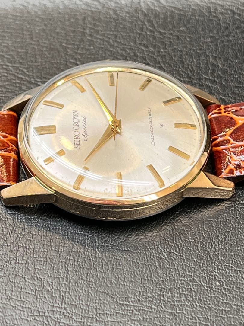 セイコークラウンスペシャル　可動品 1963年7月　14KGF cal341