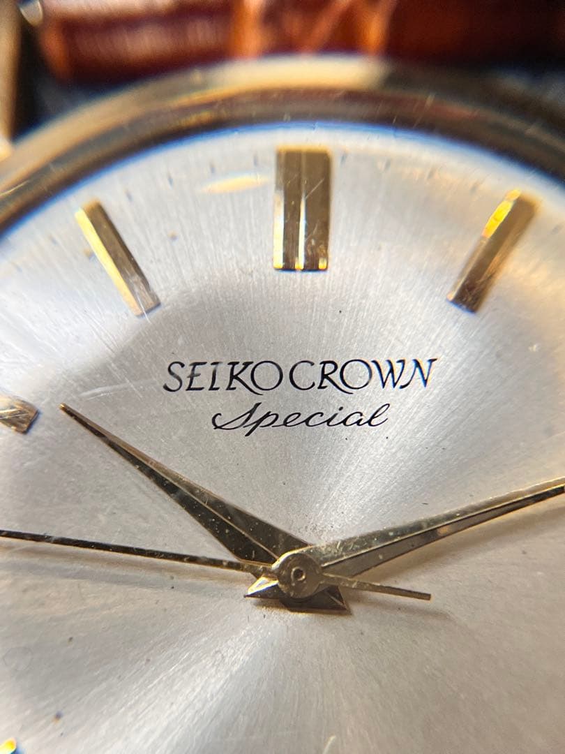 セイコークラウンスペシャル　可動品 1963年7月　14KGF cal341