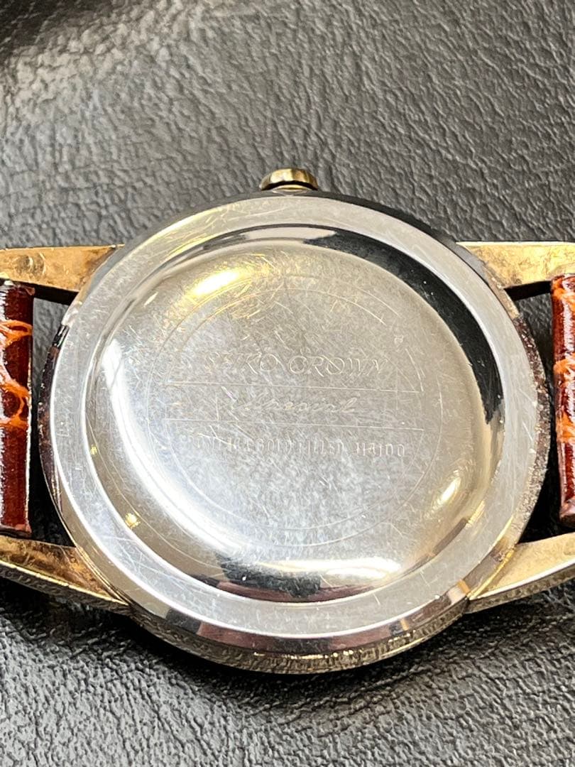 セイコークラウンスペシャル　可動品 1963年7月　14KGF cal341