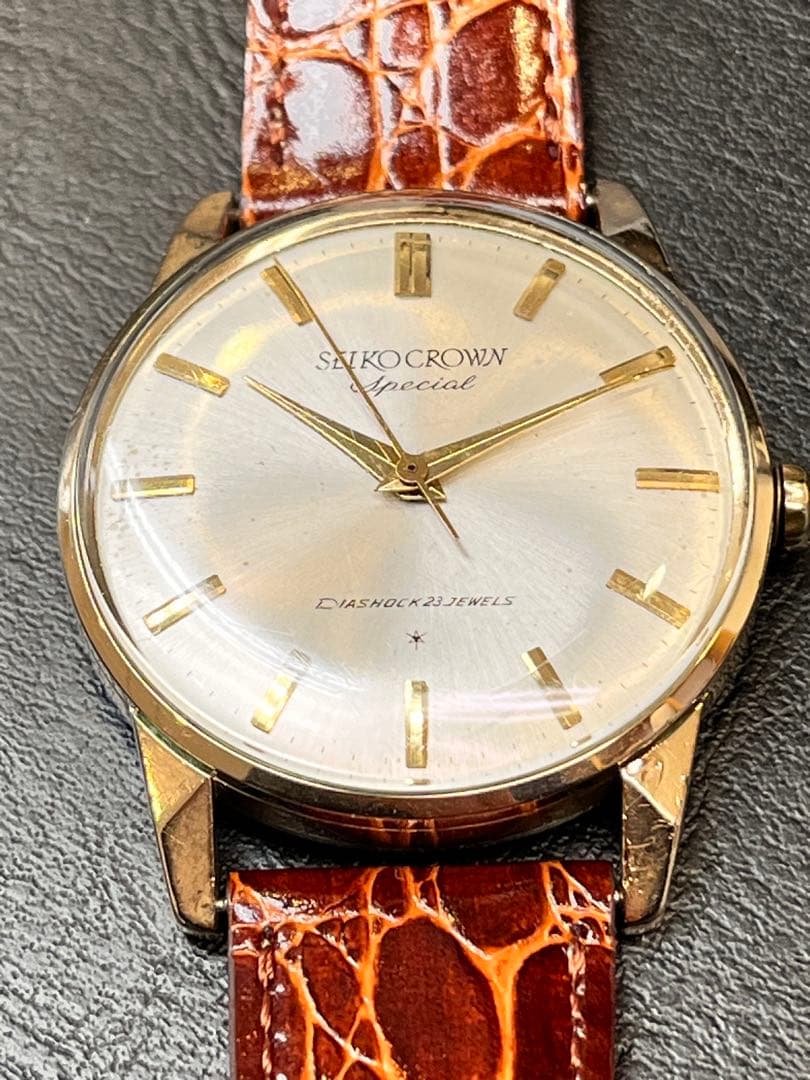 セイコークラウンスペシャル　可動品 1963年7月　14KGF cal341