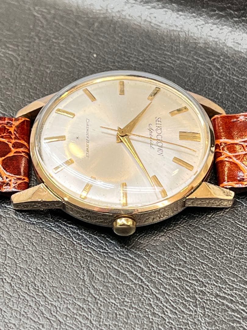 セイコークラウンスペシャル　可動品 1963年7月　14KGF cal341