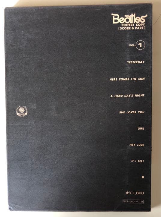 1975年シンコーミュージック発売Beatlesバンドスコア超貴重な“初版本”