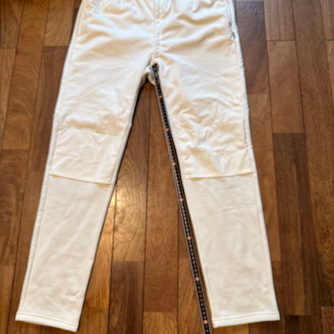 BRIEFING ゴルフパンツ 白 XL ウエスト紐付