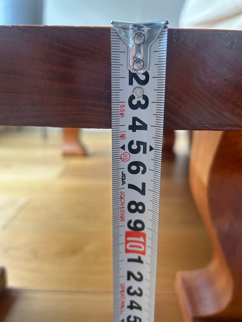 一枚板　和風天然木 総欅造 ローテーブル 座卓 昭和後期　古民家家具