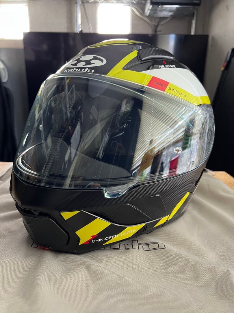 OGK Kabuto RYUKI ALERT イエロー (M サイズ )