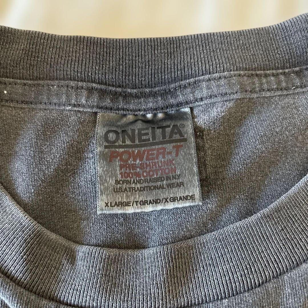 ONEITA greatLAnd 別注 パックT 10years グレー　XL