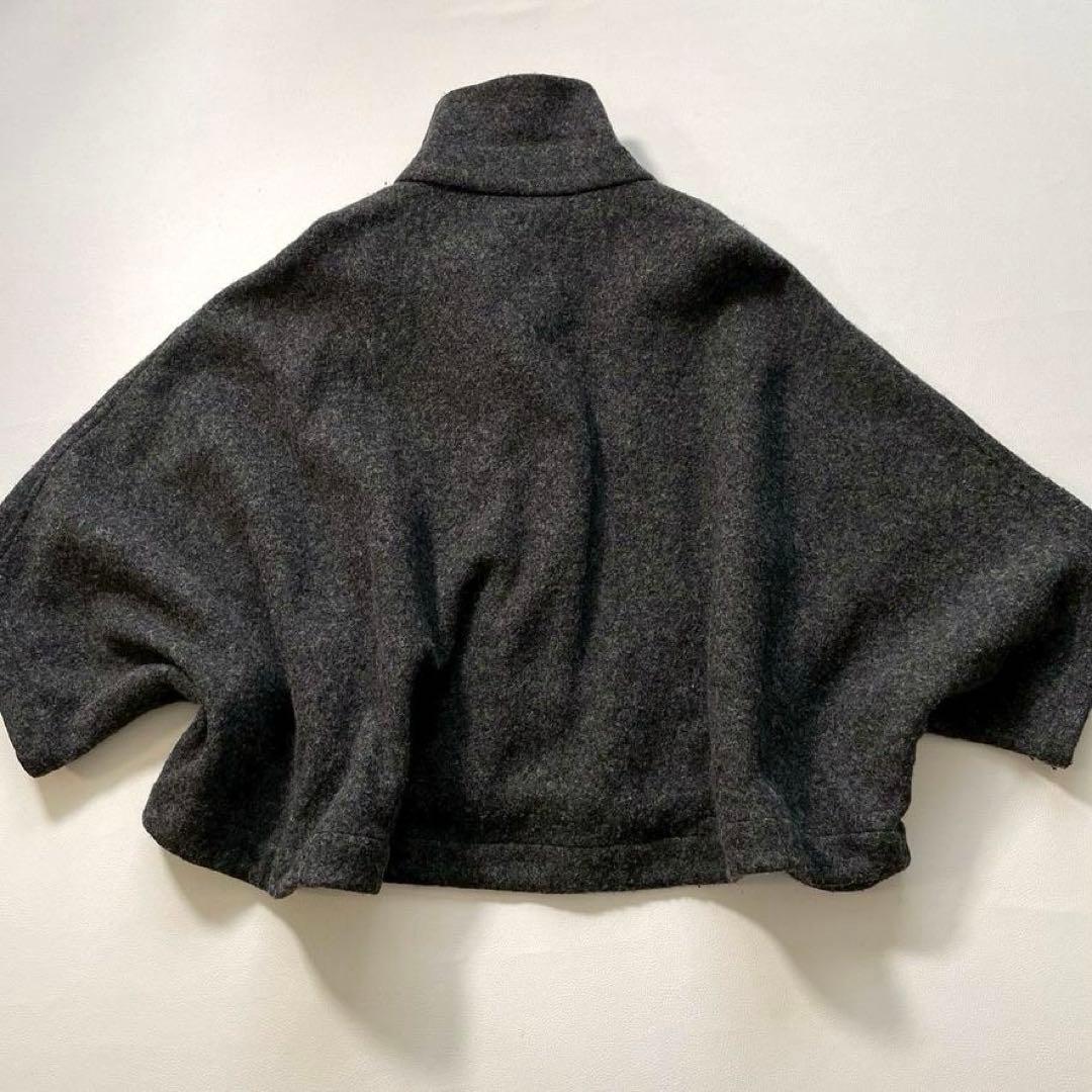 【大人気】萌 モユル　ウール混モモンガコート ケープ ポンチョ 変形 近年モデル