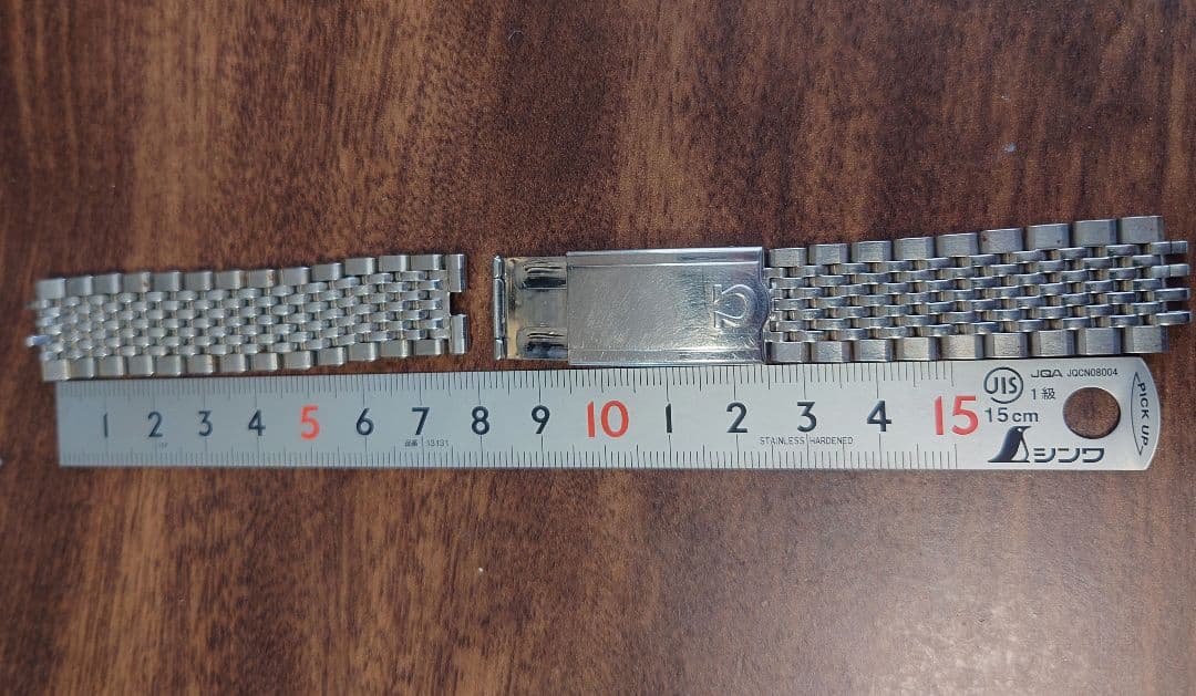 OMEGA ステンレススチール 金属ベルト