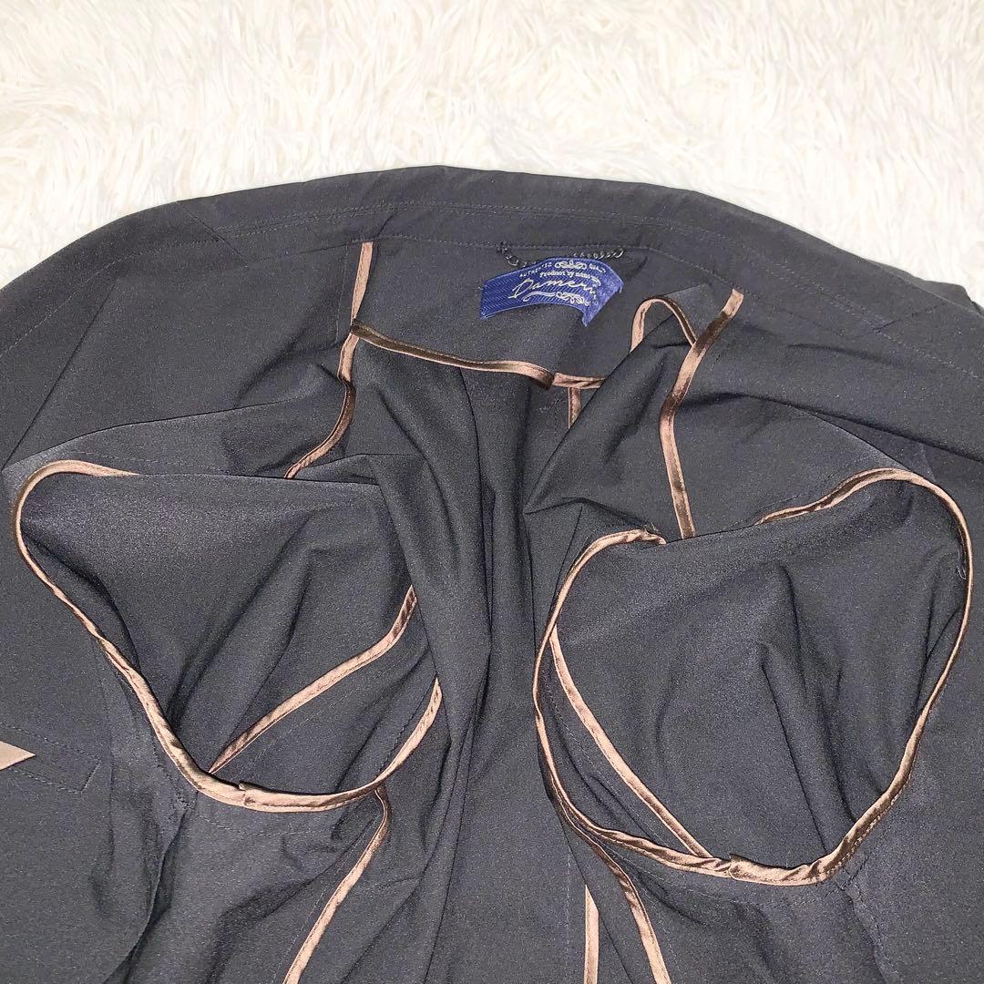 美品 ナノユニバース ダメリーノ スーツ セットアップ ソロテックス 伸縮性 L