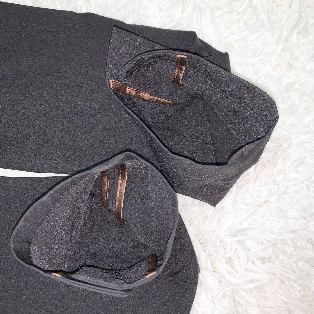 美品 ナノユニバース ダメリーノ スーツ セットアップ ソロテックス 伸縮性 L