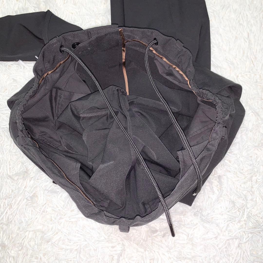 美品 ナノユニバース ダメリーノ スーツ セットアップ ソロテックス 伸縮性 L