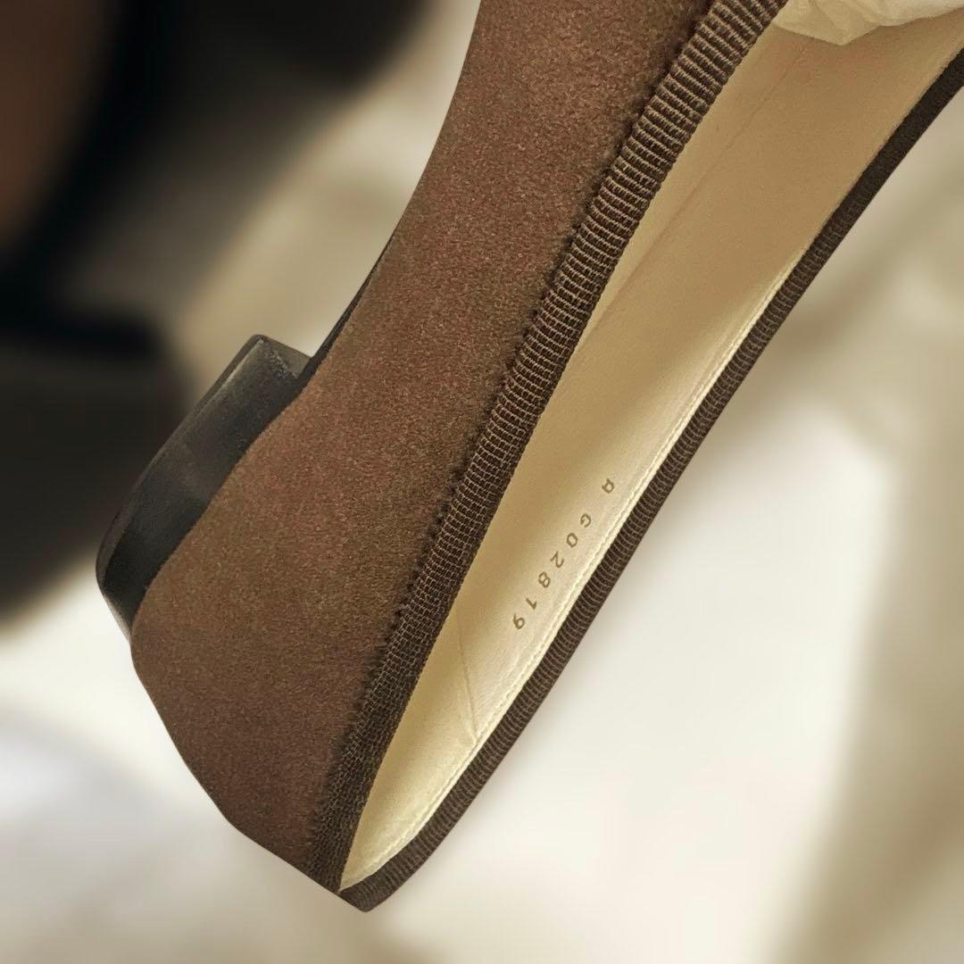 CHANEL シャネル バレエシューズ バレリーナ ベロア36 美品