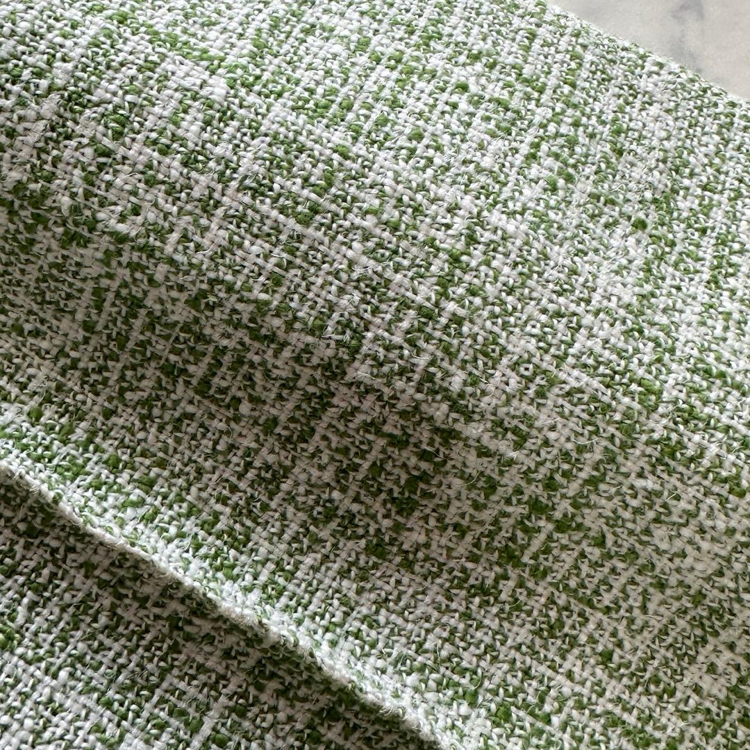 新品タグ付✨2024SS エブール ツィード ドロストワイドパンツ 36