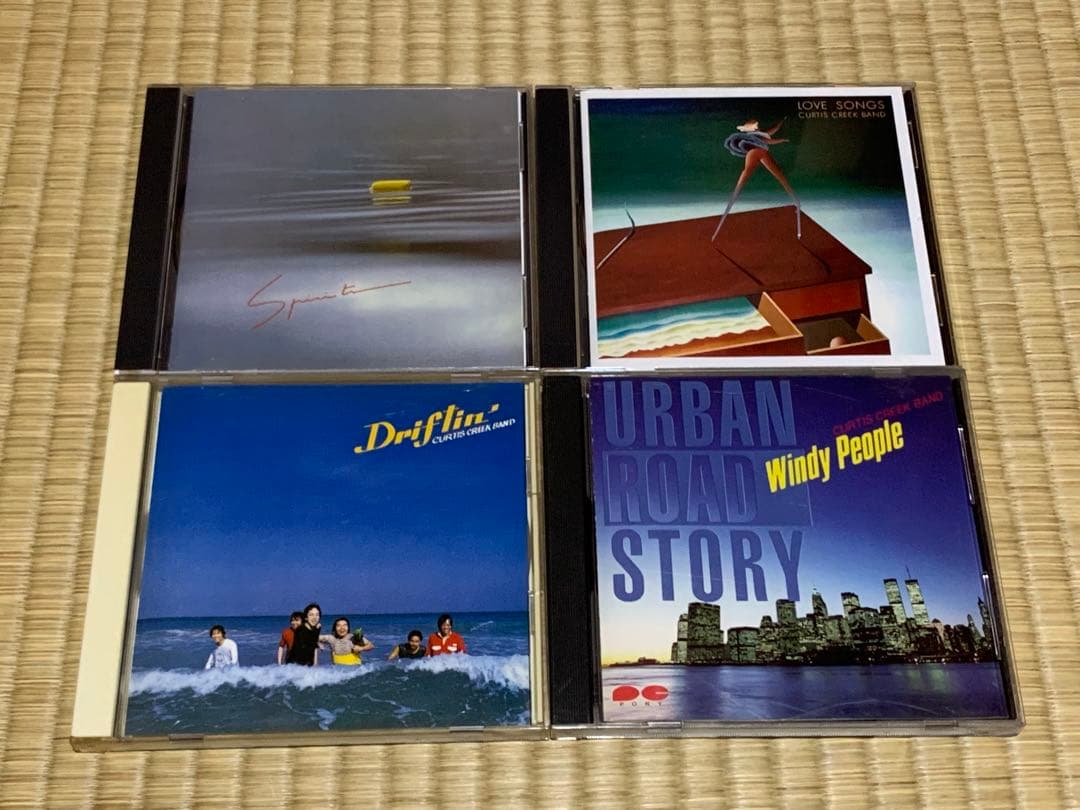 【貴重品】Curtis Creak Band CD4枚セット