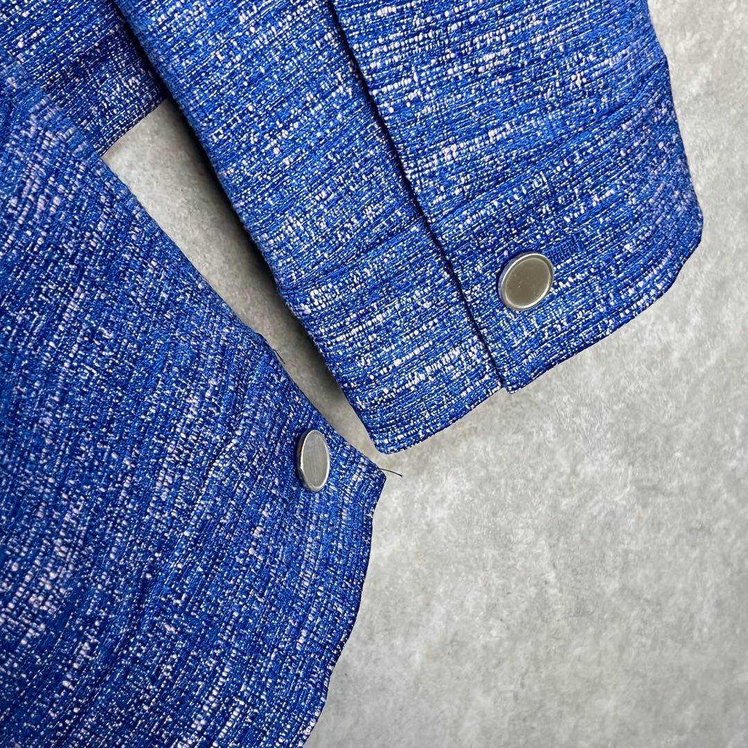 (美品) ANAYI アナイ25年　スラブツイードブルゾン　ジャケット