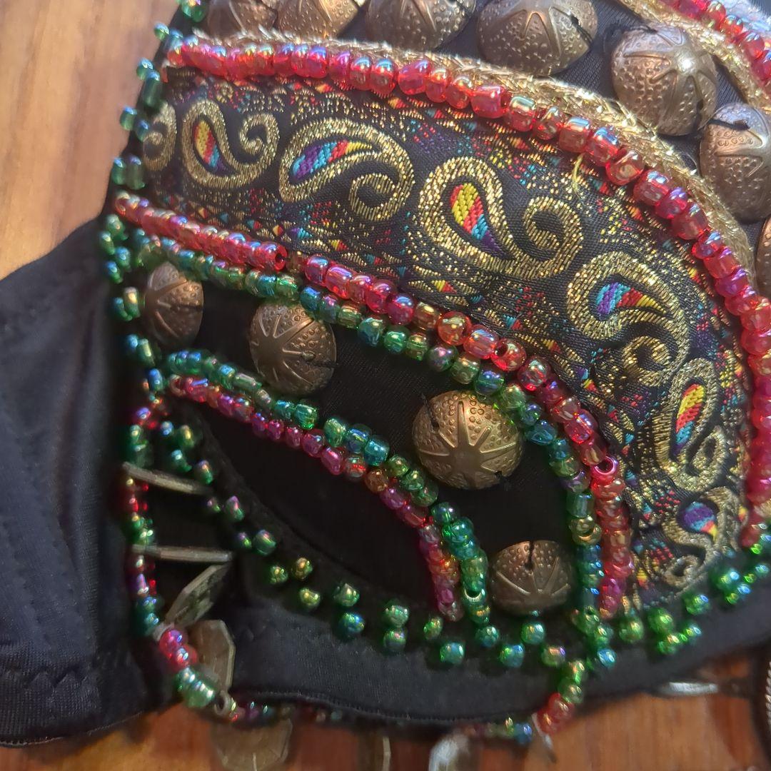 ベリーダンス トライバル衣装 ブラベルトセット