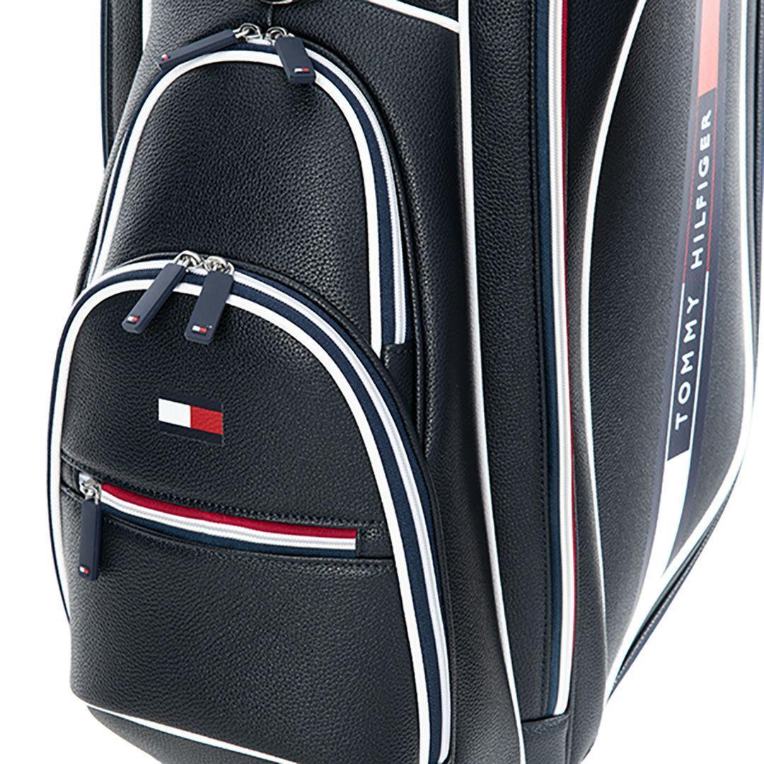 新品 トミーヒルフィガーゴルフ キャディバッグ THMG5SC4 グリーン