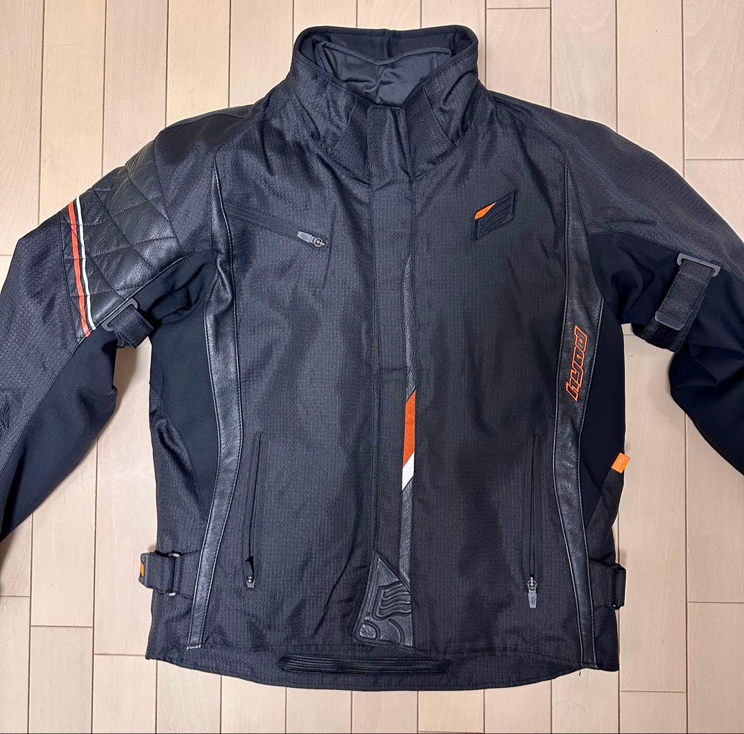 HYOD 冬用フード付きジャケット ブラック(24AW)