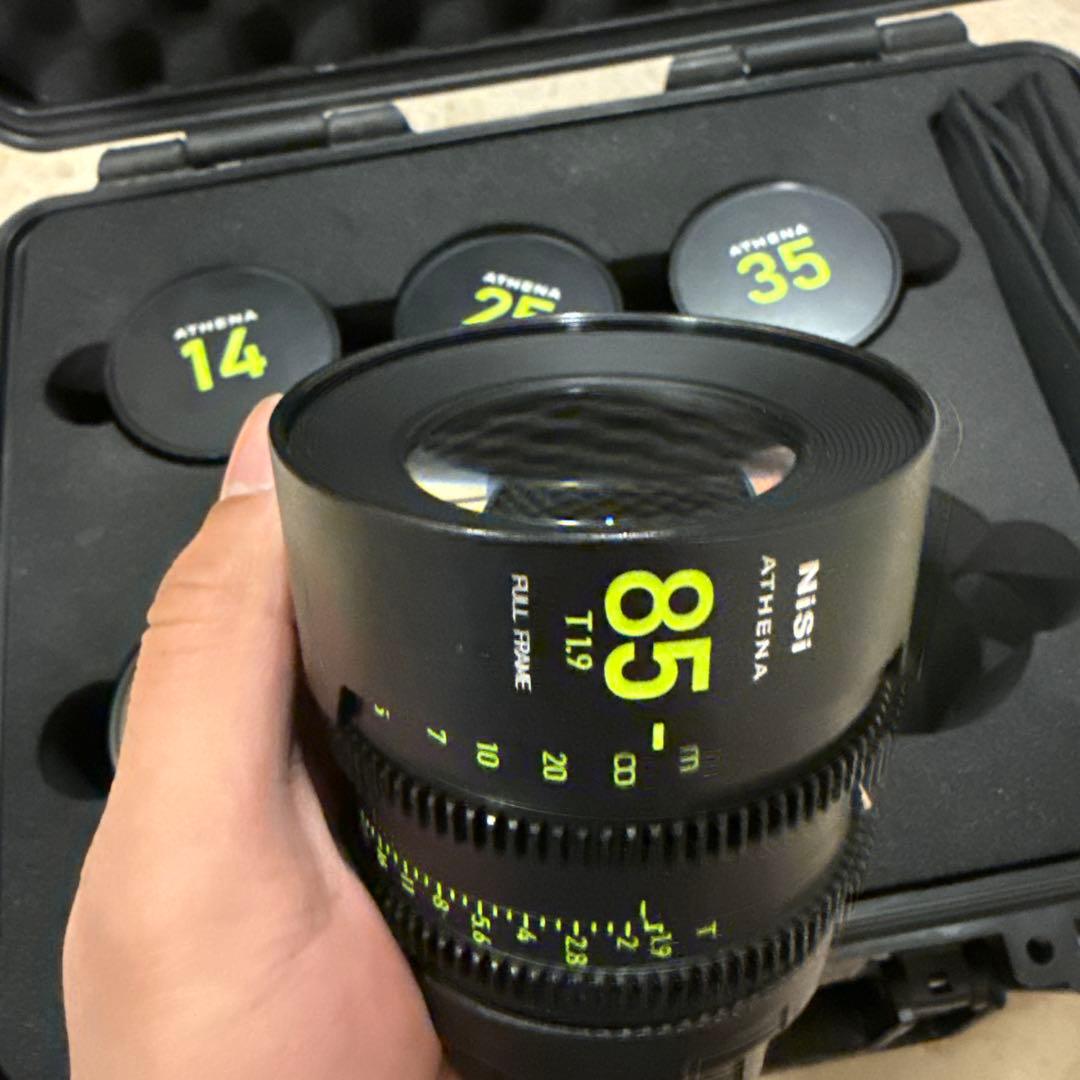レンズ(単焦点) Nisi Athena prime 14/25/35/50/85 T1.9 PL