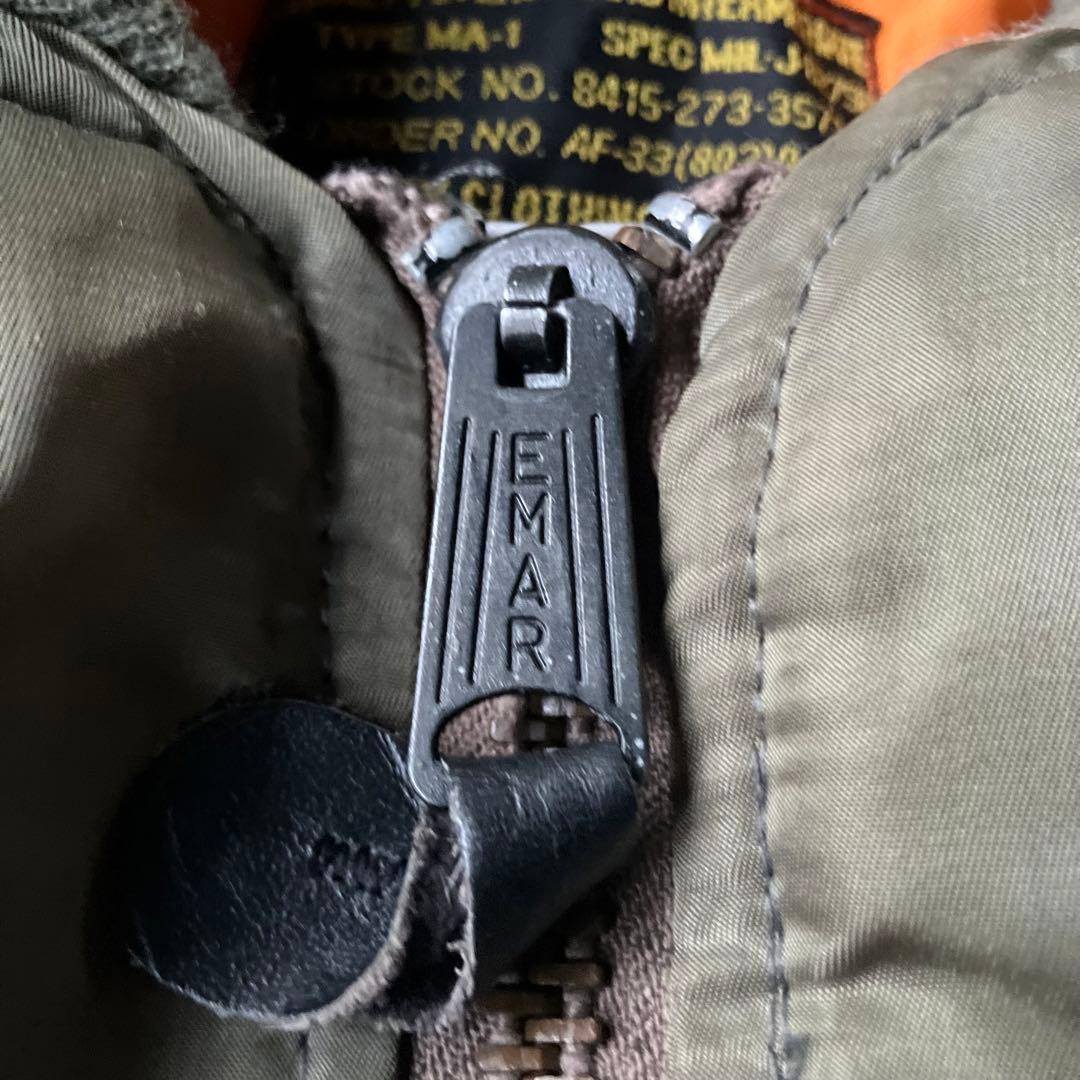 AVIREX MA-1 長渕剛着用　トップガン　フライトジャケット　usa製