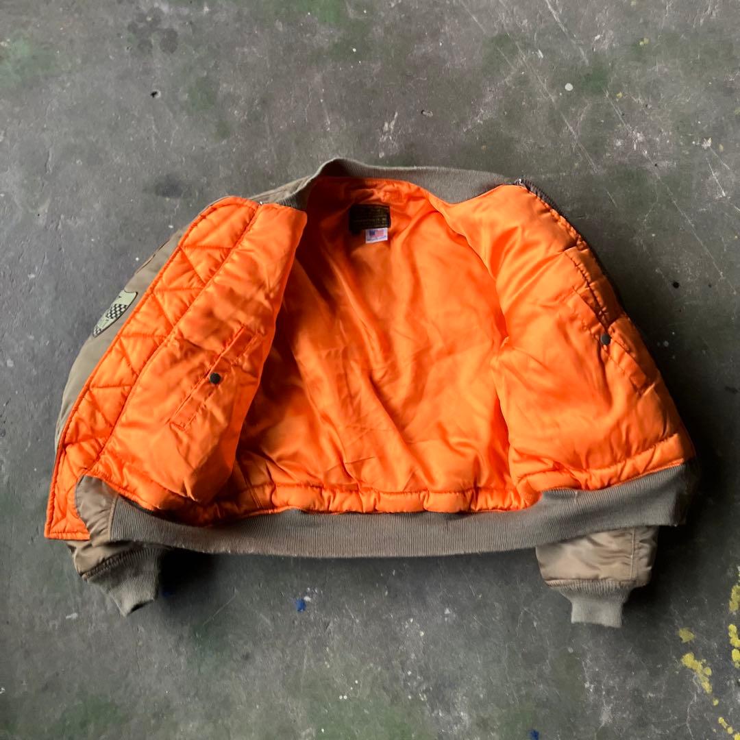 AVIREX MA-1 長渕剛着用　トップガン　フライトジャケット　usa製