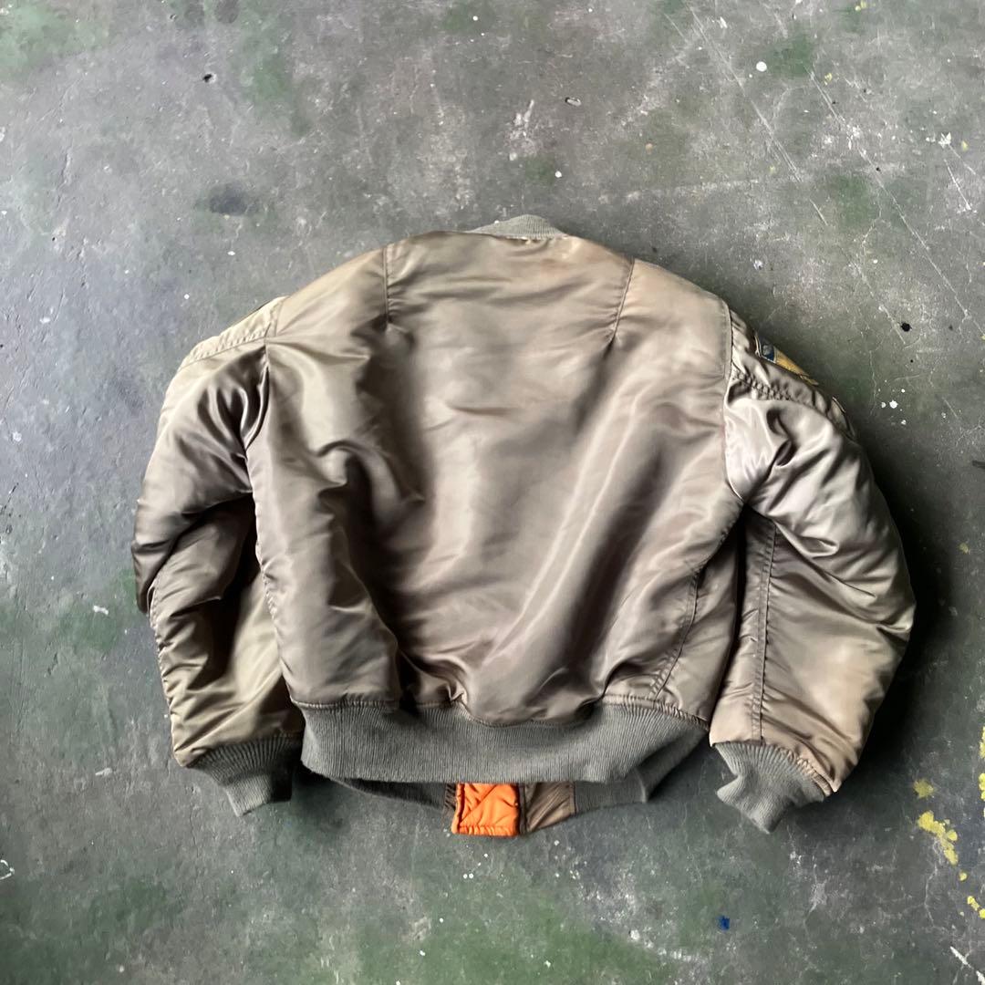 AVIREX MA-1 長渕剛着用　トップガン　フライトジャケット　usa製