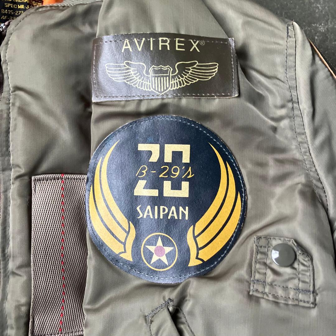 AVIREX MA-1 長渕剛着用　トップガン　フライトジャケット　usa製