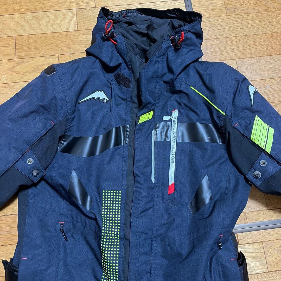 クシタニアロフトフードジャケット　バイクウエア 紺色