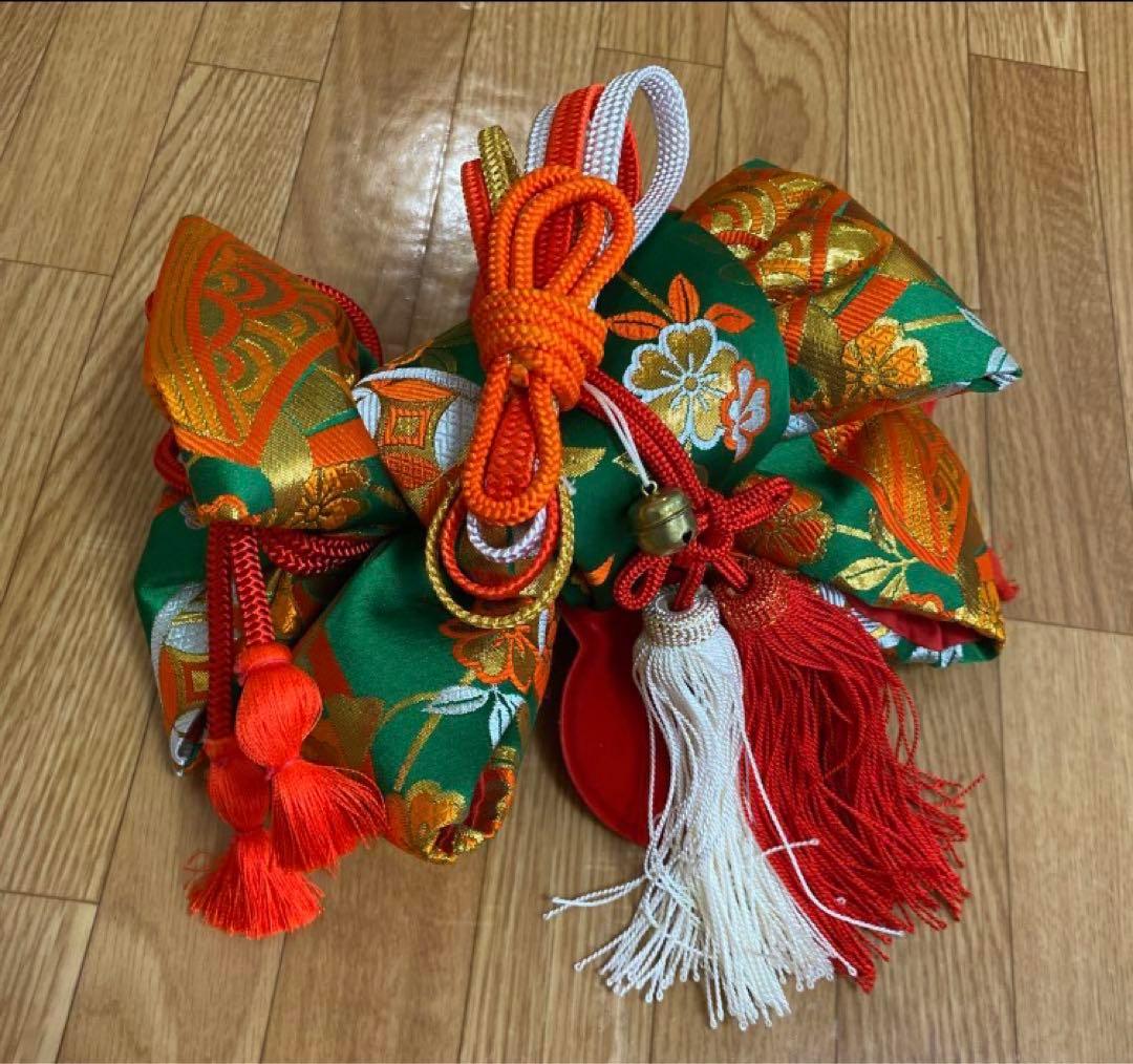 七五三　正絹総絞り　被布&作り帯フルセット