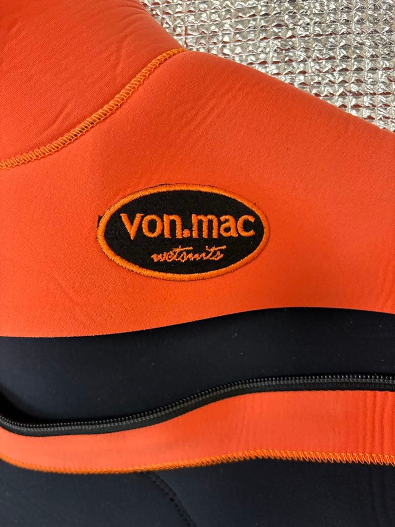 von.mac フルスーツ オレンジ/ブラック