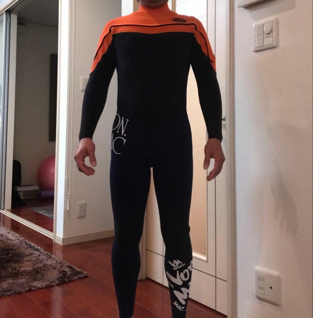 von.mac フルスーツ オレンジ/ブラック