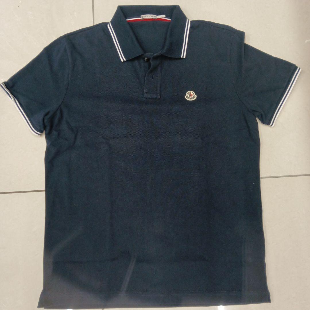 断*離様 MONCLER/モンクレール/シンプル/定番/ポロシャツ/紺色/メンズ
