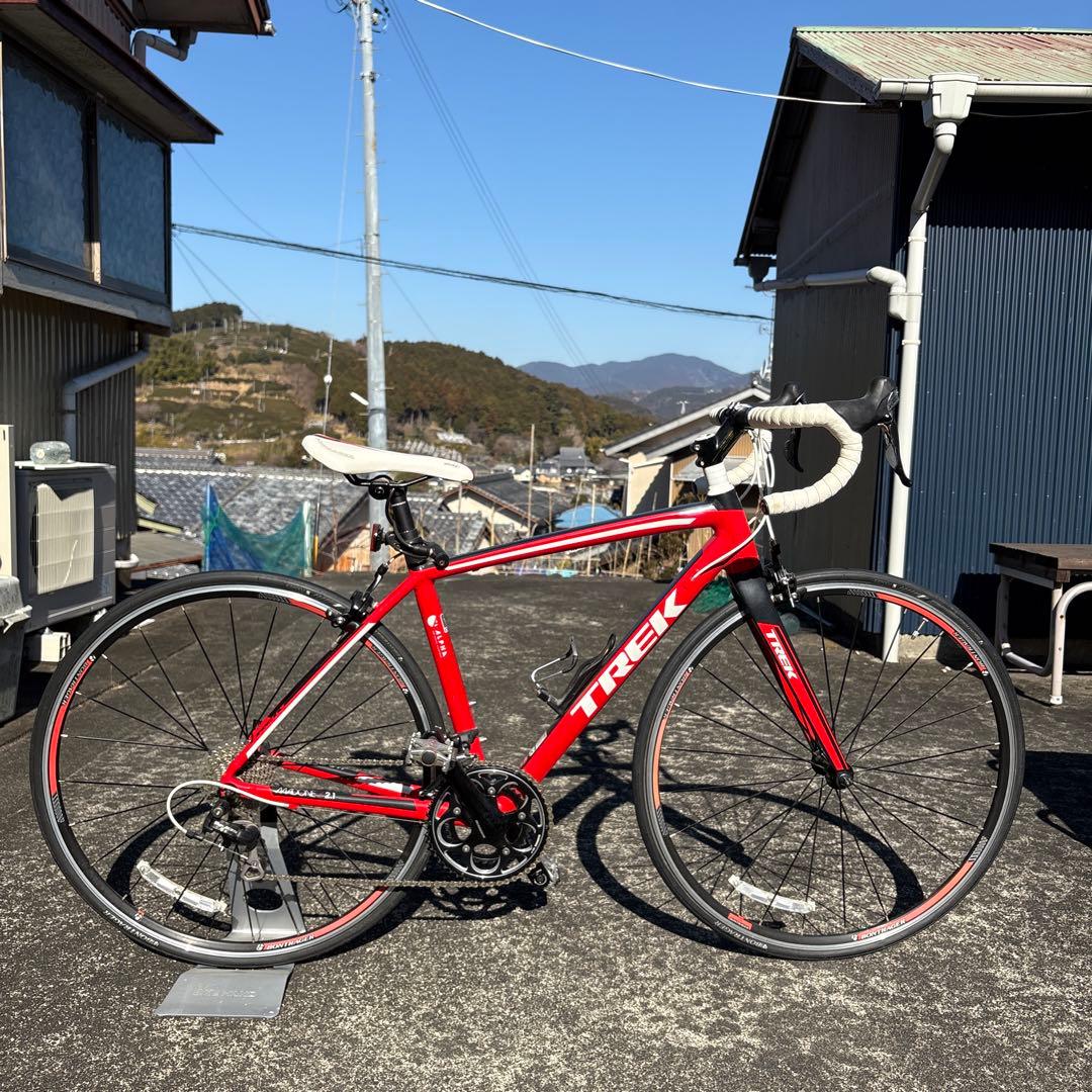 Trek レッド ロードバイク 700C
