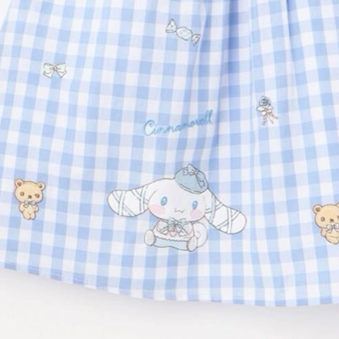 メゾピアノ 【マイメロディ・シナモロール】セーラーワンピース　140