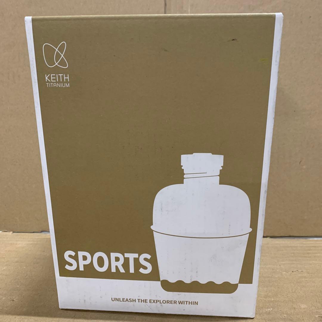 新品　KEITH チタン製軽量ミリタリーケトル 直火調理 ランチボックスポット