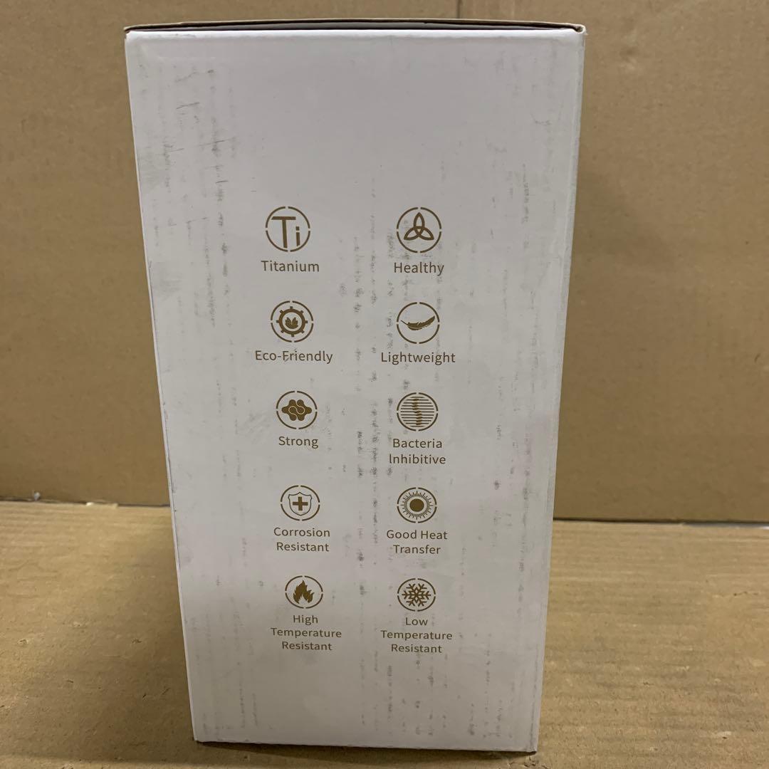 新品　KEITH チタン製軽量ミリタリーケトル 直火調理 ランチボックスポット