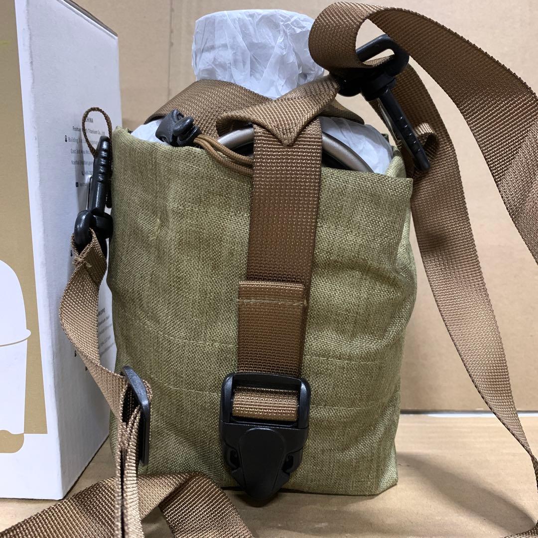 新品　KEITH チタン製軽量ミリタリーケトル 直火調理 ランチボックスポット