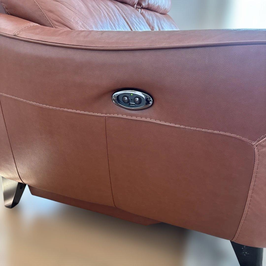 ⭐︎ニトリ⭐︎本革電動リクライニングソファ L502 ブラウン